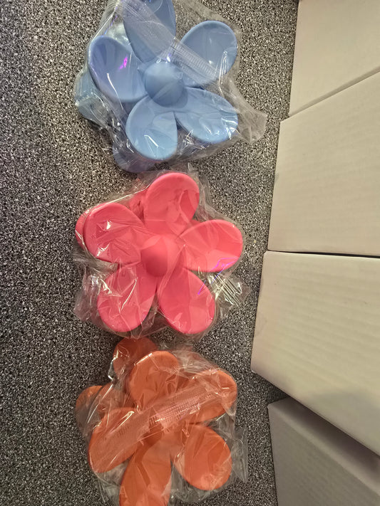 flower shape claw clip
