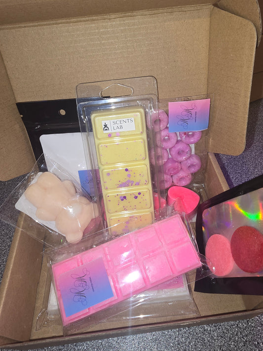 mystery boxes of wax melts